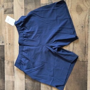 CIRQ 7" Navy Figueroa Mountain Trail Shorts Sz Small Men